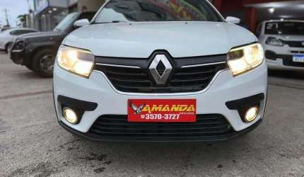 Renault logan iconic flex 1.6 16v 4p aut - branca - 2020/2020