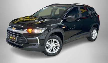 Chevrolet tracker lt 1.0 - preta - 2022/2023