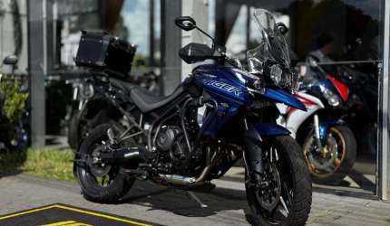 Triumph tiger 800 - azul - 2019/2020