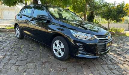 Chevrolet onix lt 1.0 - preta - 2021/2022