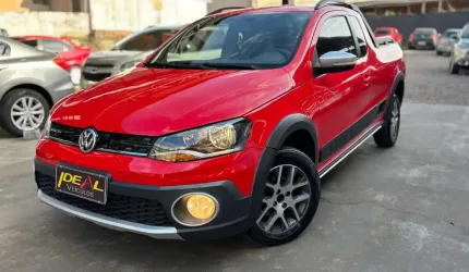 Volkswagen saveiro cross - vermelha - 2013/2014