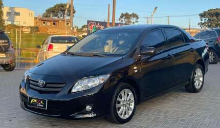 Toyota corolla xli 1.8 - preta - 2009/2010