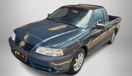 Volkswagen saveiro 1.8 mi  - cinza - 2001/2002