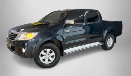 Toyota hilux 2.7 4x4 srv - preta - 2012/2012
