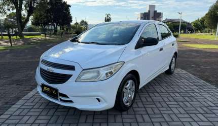 Chevrolet onix 1.0 joy - branca - 2016/2017