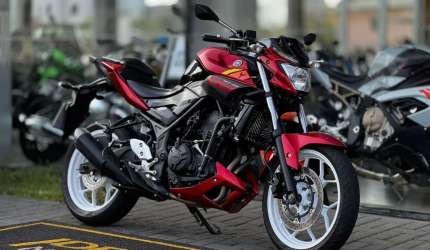 Yamaha mt-03 - - vermelha - 2016/2017