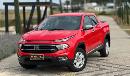 Fiat toro endurance 1.3 t270 4x2 flex aut.  - vermelha - 2021/2022