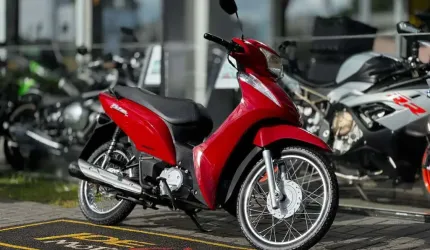 Honda biz 125 es - vermelha - 2011/2011