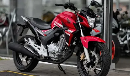 Honda cb 250f twister - vermelha - 2017/2018