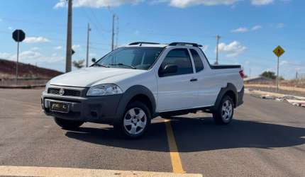 Fiat strada hard working 1.4 - branca - 2018/2018