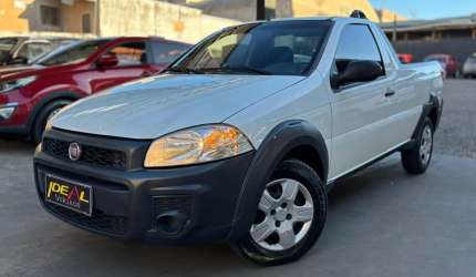 Fiat strada hard working 1.4  - branca - 2019/2020