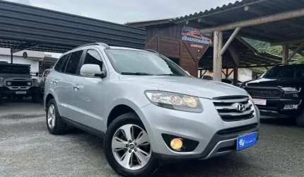Hyundai santa fe gls 3.5 v6 4x4 tiptronic  - prata - 2011/2012