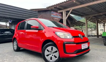 Volkswagen up 1.0 total flex 12v 5p  - vermelha - 2019/2020