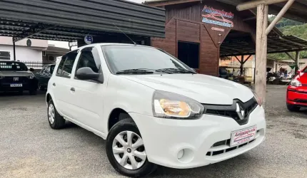 Renault clio rn/alizé/expr./1.0 hi-power 16v 5p  - branca - 2014/2015