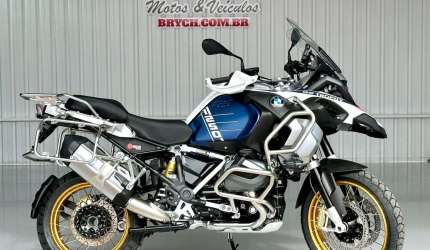 Bmw r 1250 gs adventure premium trophy abs - azul - 2024/2024