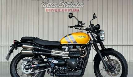 Triumph scrambler 900 abs - amarela - 2023/2024