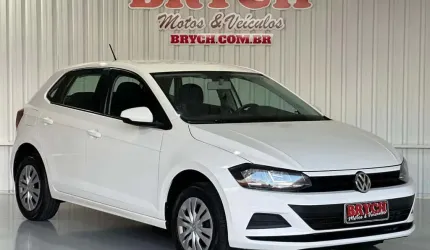 Volkswagen polo 1.0 flex 12v 5p  - branca - 2020/2020