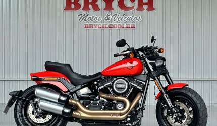 Harley davidson fat bob fxfb abs - laranja - 2020/2020