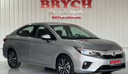 Honda city sedan ex 1.5 flex 16v 4p aut.  - prata - 2022/2022