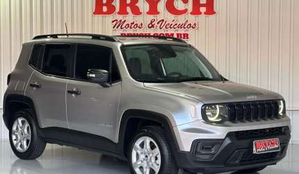 Jeep renegade sport t270 1.3 tb 4x2 flex aut. - prata - 2023/2024