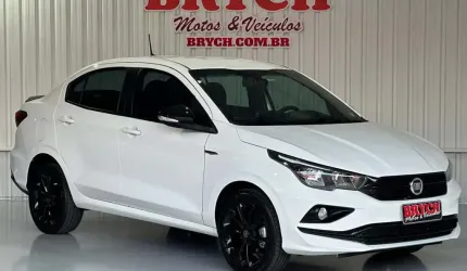 Fiat cronos hgt 1.8 16v flex aut.  - branca - 2019/2020