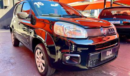 Fiat uno attractive 1.0 - preta - 2015/2016