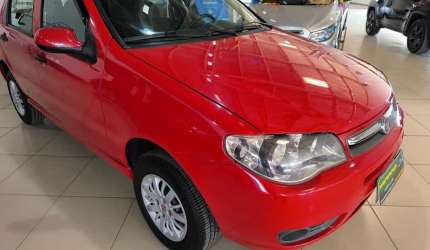 Fiat palio 1.0 cel. econ./italia f.flex 8v 4p  - vermelha - 2012/2013