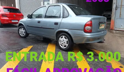 Classic 03 entr. r$ 2.000 fácil aprovação * plano p/ negativado