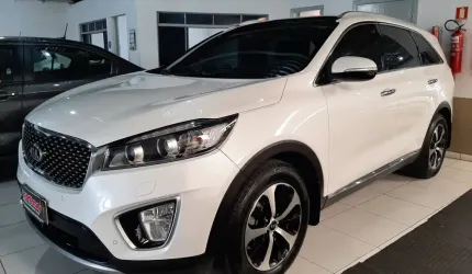 Sorento ex 3.3 v6 automático 7 lugares teto solar elétrico e teto panorâmico de vidro top 