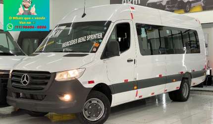Mercedes benz - sprinter 517 big 21 lugares (20+1) painel novo ano 2025 pronta entrega!!!