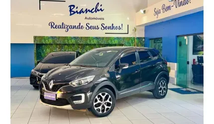 Renault captur intense 1.6 16v flex 5p aut.  - preta - 2017/2018