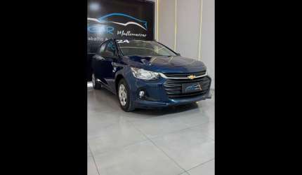 Chevrolet onix hatch 1.0 12v flex 5p mec.  - azul - 2023/2024