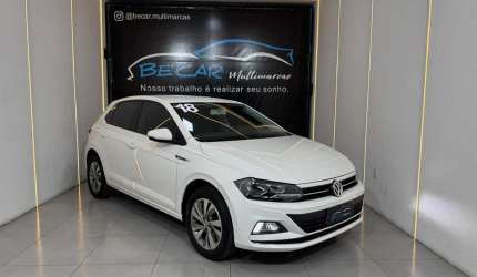 Volkswagen polo highline 200 tsi 1.0 flex 12v aut.  - branca - 2017/2018