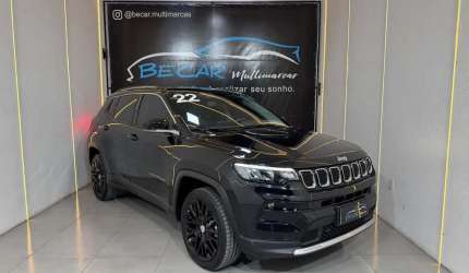 Jeep compass limited t270 1.3 tb 4x2 flex aut  - preta - 2021/2022