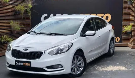 Kia motors cerato 1.6 aut. 2014 flex ótima opção para quem busca conforto