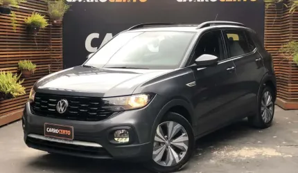 Vw - volkswagen t-cross comfortline 1.0 tsi flex aut. 2020   ótimo estado de conservação