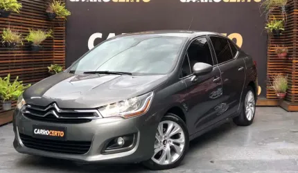 Citroën c4 lounge tendance 2.0  aut. 2014 flex   muito conforto e estilo
