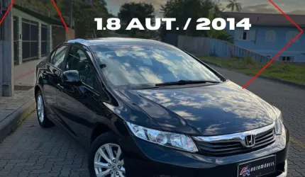 Honda civic 1.8 2014 aut 