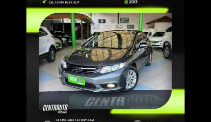 Honda civic lxl 1.8 16v flex aut. 2013