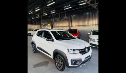 Renault kwid outsider 1.0 flex 12v 5p mec.  - branca - 2019/2020