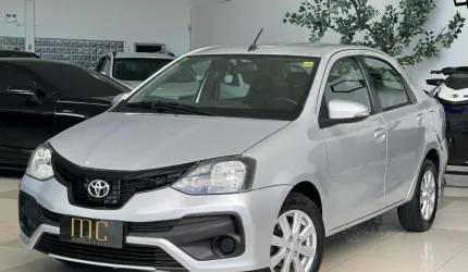 Toyota etios x plus sedan 1.5 flex 16v 4p aut.