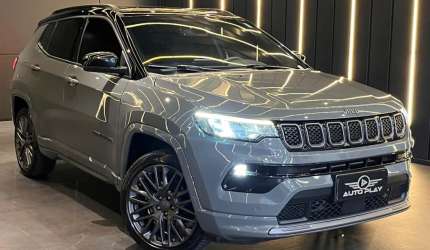 Jeep compass s t270 1.3 tb 4x2 flex aut.  - cinza - 2023/2023