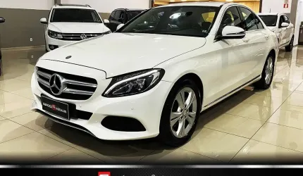 Mercedes c180 exclusive 1.6 turbo flex automático 