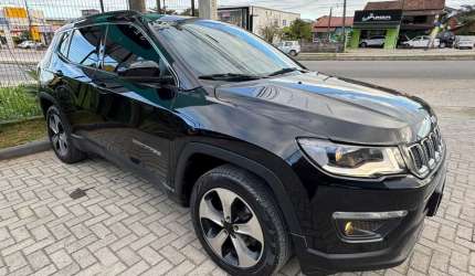 Jeep compass longitude 2.0 4x2 flex 16v aut.  - preta - 2018/2018