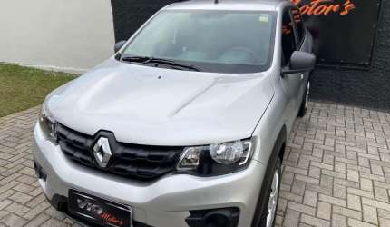   renault kwid 1.0 12v sce zen manual (flex) - 2020/2021 - prata - 4 portas