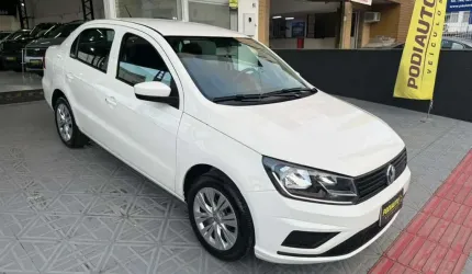 Volkswagen voyage flex unico dono com 37 mil km completo  - branca - 2022/2023