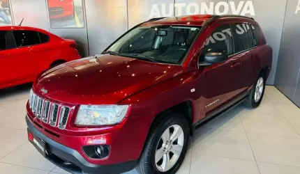 Jeep compass sport 2.0 16v 156cv 5p  - vermelha - 2013/2013