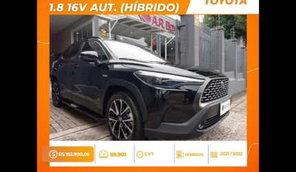 Toyota corolla cross xrx 1.8 16v aut. (híbrido) 2022 preto
