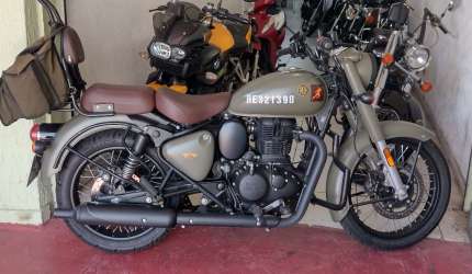 Classic signals 350cc abs impecavel com apenas 8.000km