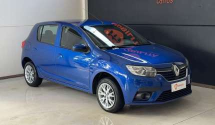 Renault sandero zen flex 1.6 16v 5p mec.  - azul - 2019/2020